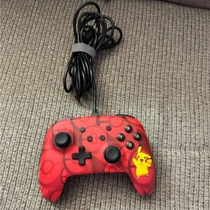 Pokémon Enhanced Wired controller for Nintendo Switch- Pikachu